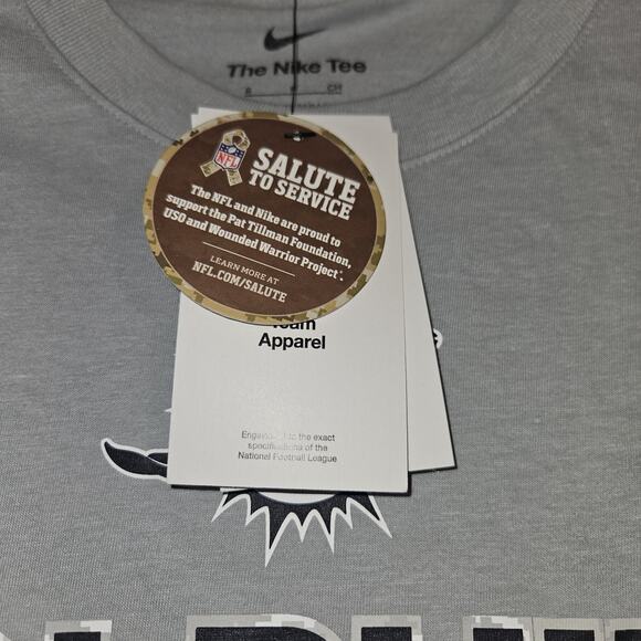 Nike Tee Dolphins Salute To Service Men's Long Sleeve Size Small - Picture 7 of 11